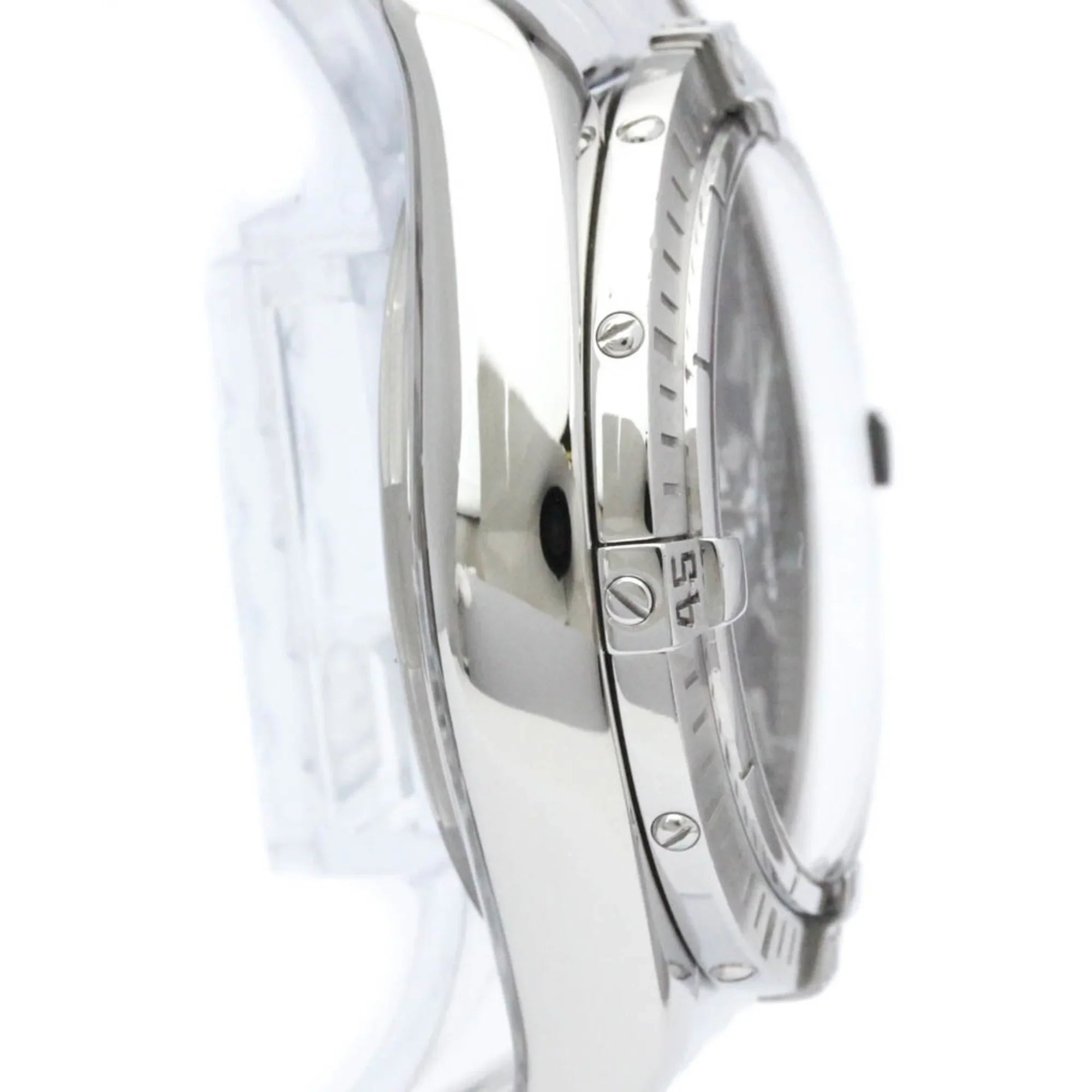 Pre-Owned Polished BREITLING Chronomat Evolution Steel Automatic Watch A13356 BF563347 (Good)