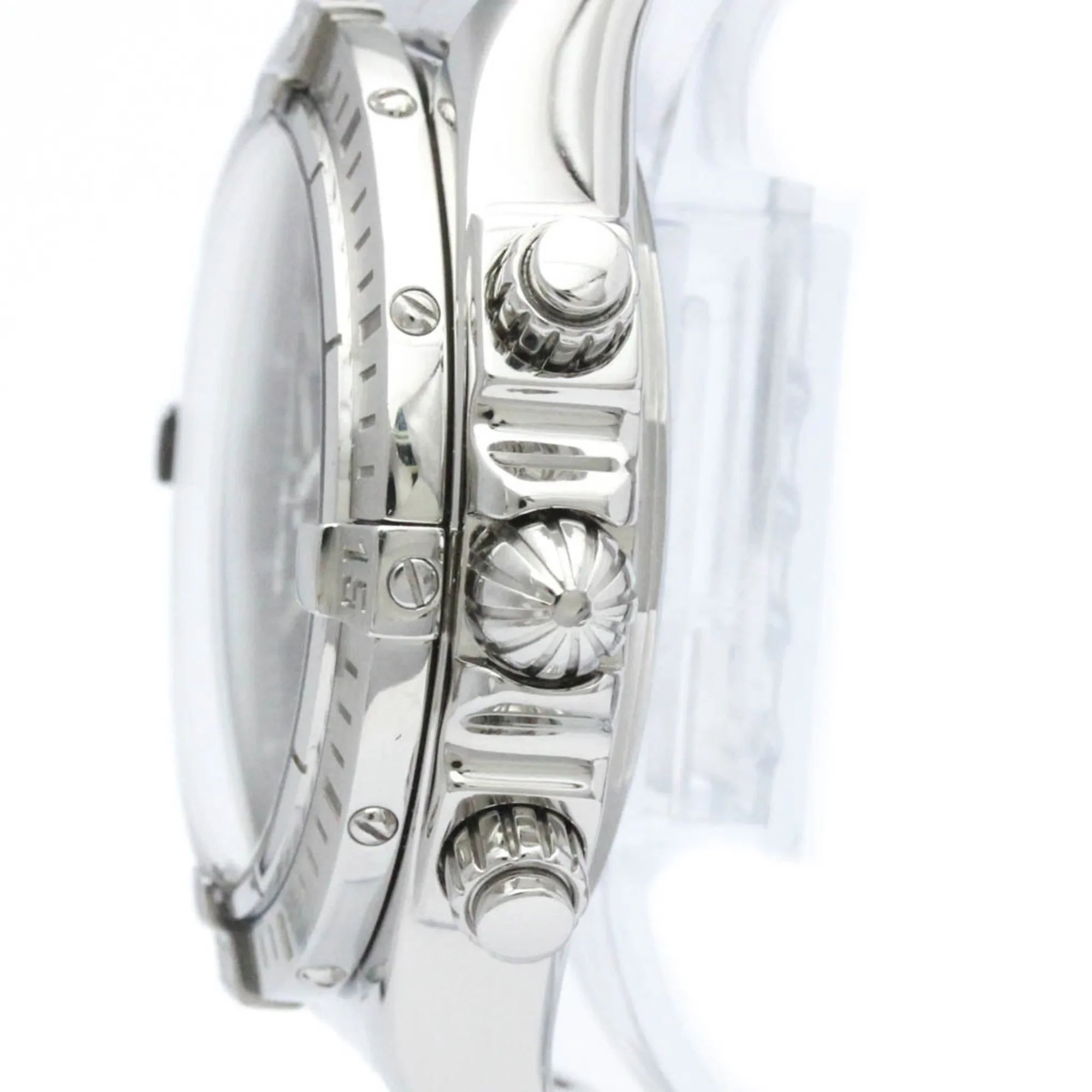 Pre-Owned Polished BREITLING Chronomat Evolution Steel Automatic Watch A13356 BF563347 (Good)