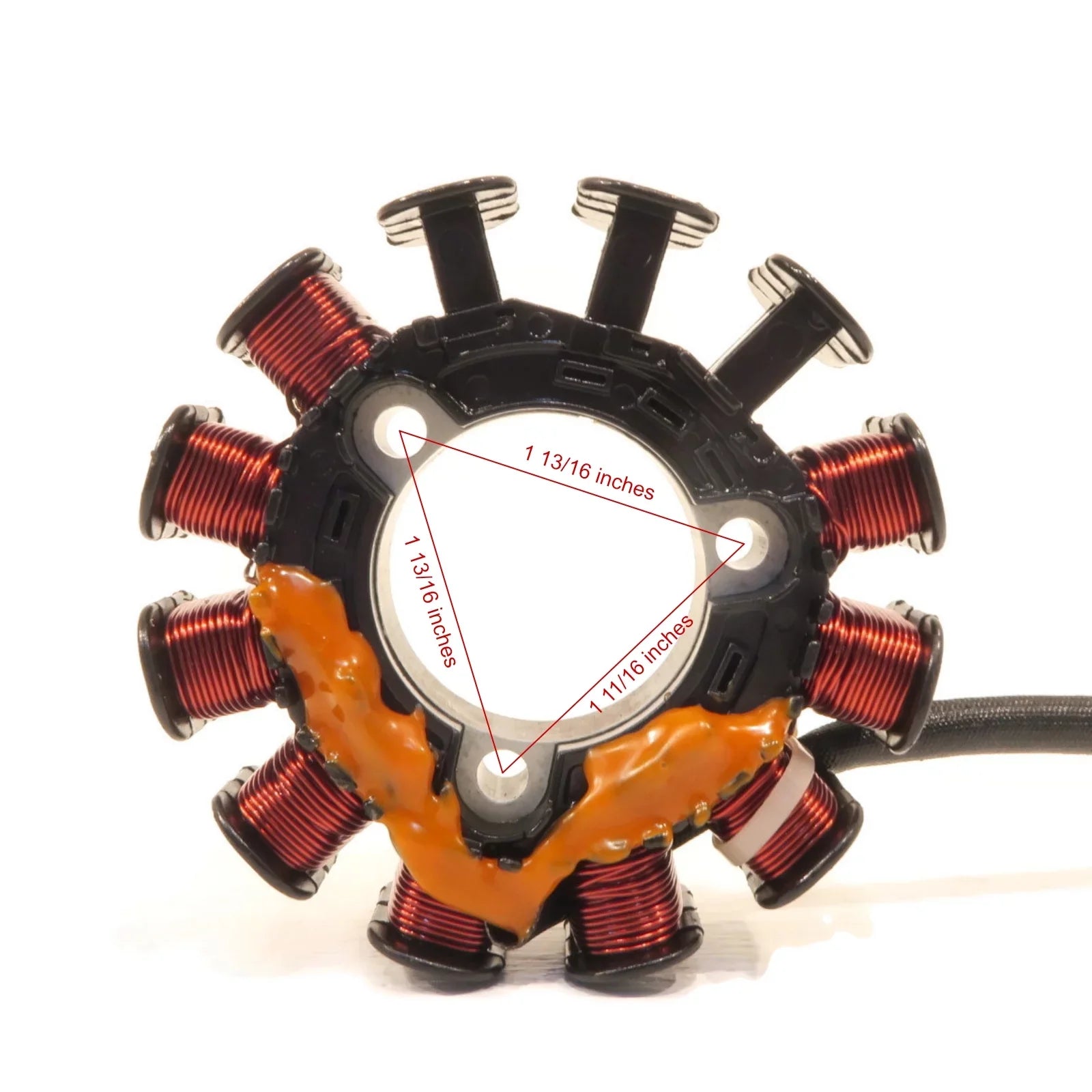 The ROP Shop Stator For 2003 Kawasaki 900 STX Jet Ski, (JT900-D1) PWC, Magneto JT900-D1 Motor