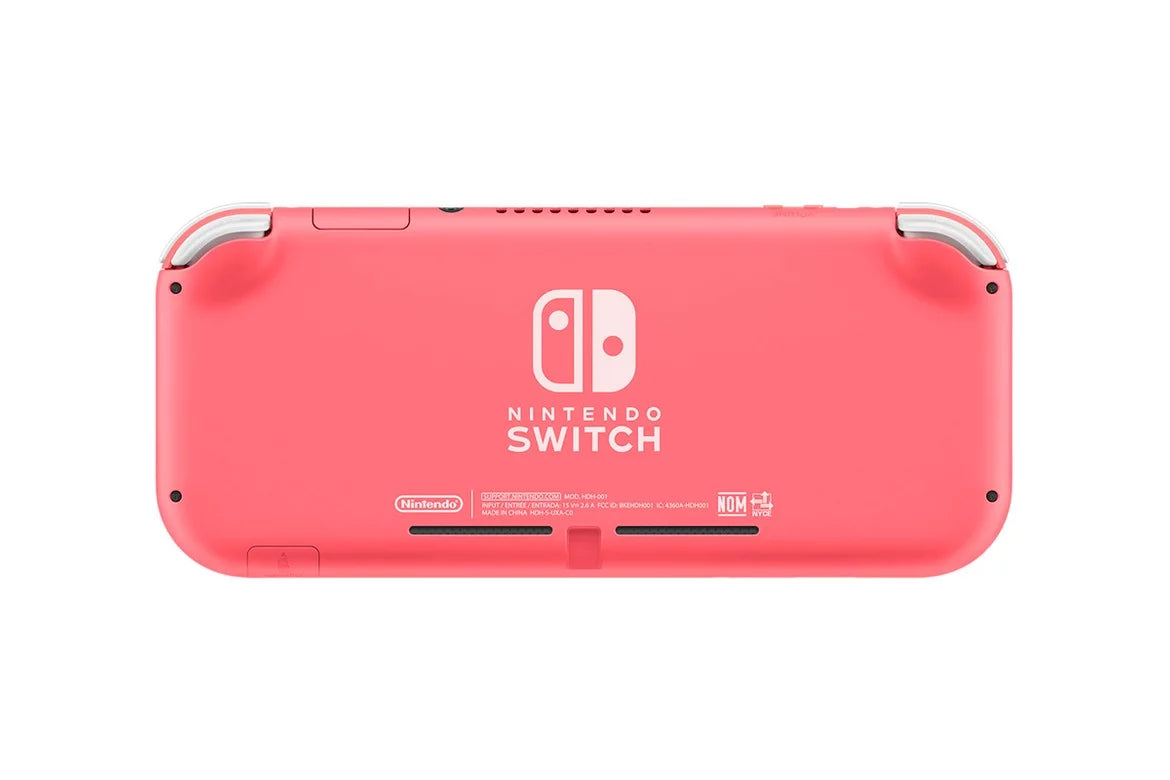Nintendo Switch Lite Coral Console Bundle with Legend of Zelda Skyward Sword HD