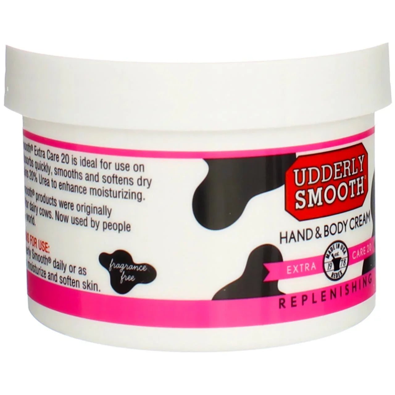 Udderly Smooth Extra Care 20 Replenishing Hand And Body Cream, 8 Oz, 6 Pack