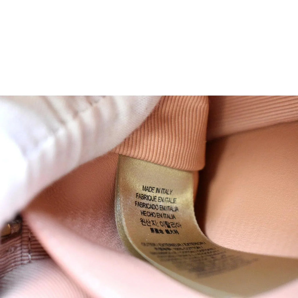 Pre-owned BURBERRY 1983 Knight Check Link Crossbody Camera Bag Light Pink