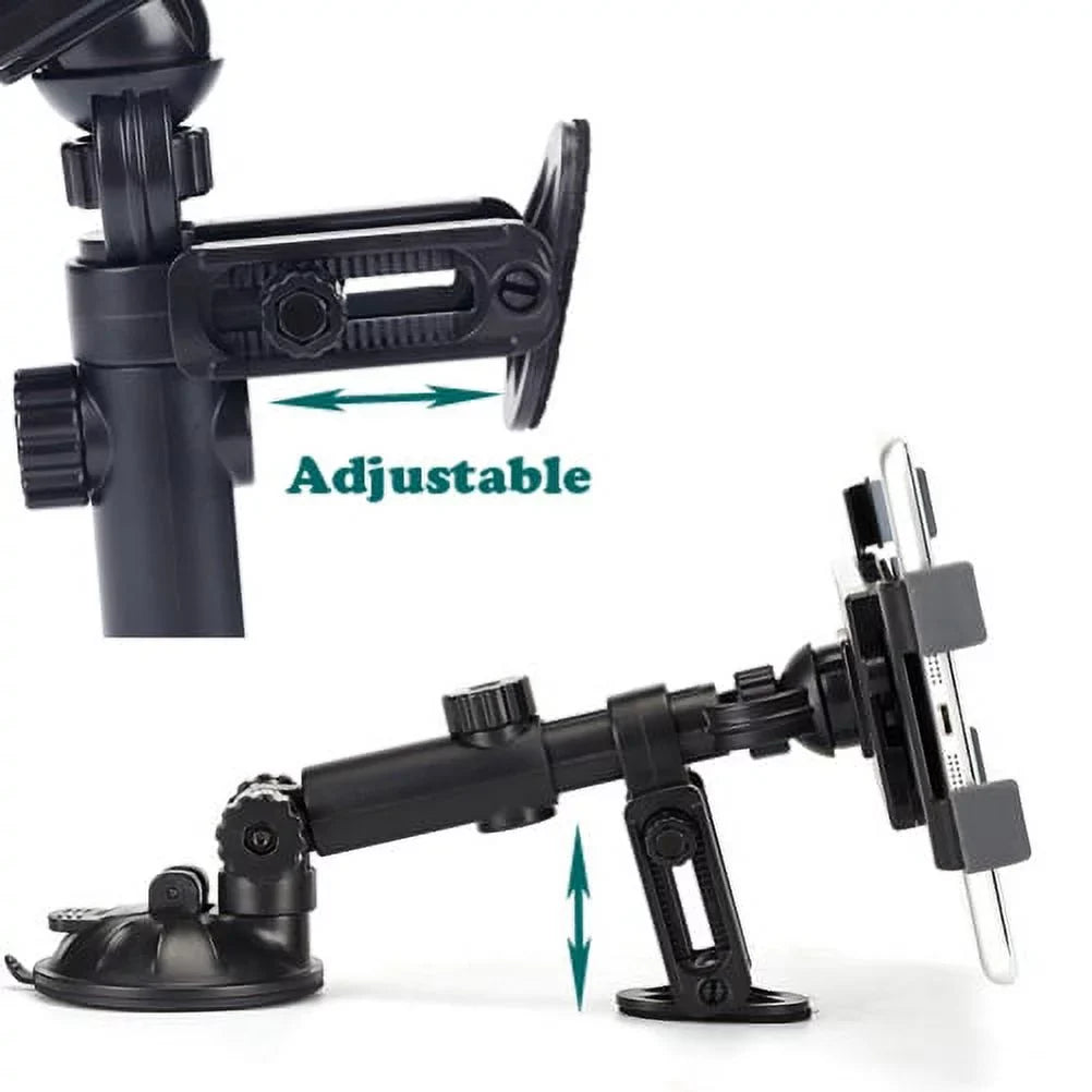 Car Mount for Galaxy Tab E NOOK 9.6 (SM-T560) Car Dash Holder Swivel Cradle Stand Premium Dashboard Dock Strong Suction V9N