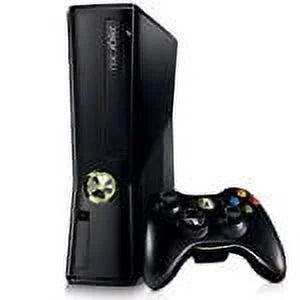 Restored Xbox 360 System 250GB Matte Black Console (Refurbished)