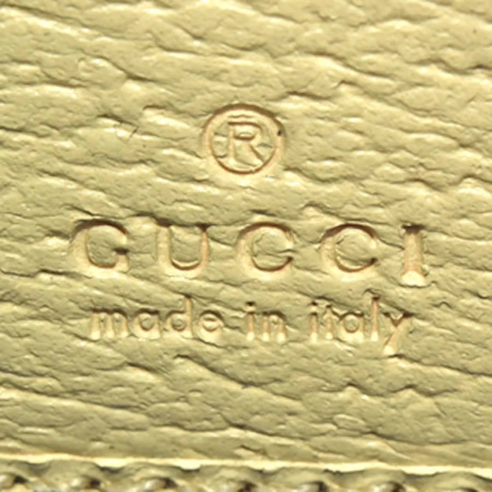 Pre-Owned Gucci GUCCI off the grid zip around round long wallet GG nylon leather blue beige 625576 (Good)