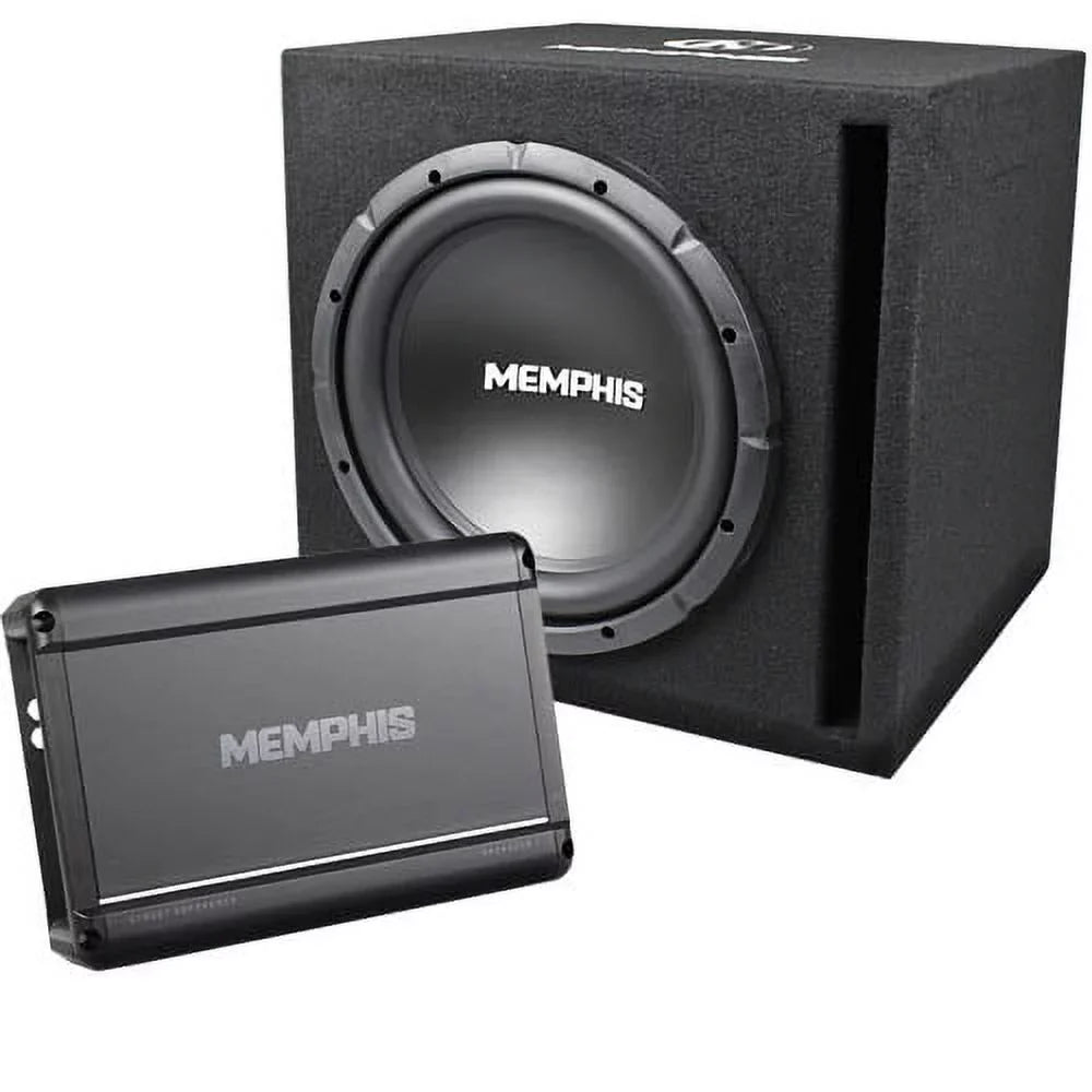 Memphis Audio Single 12" Powered Subwoofer Bass System 500 Watts Max SRXE112VP