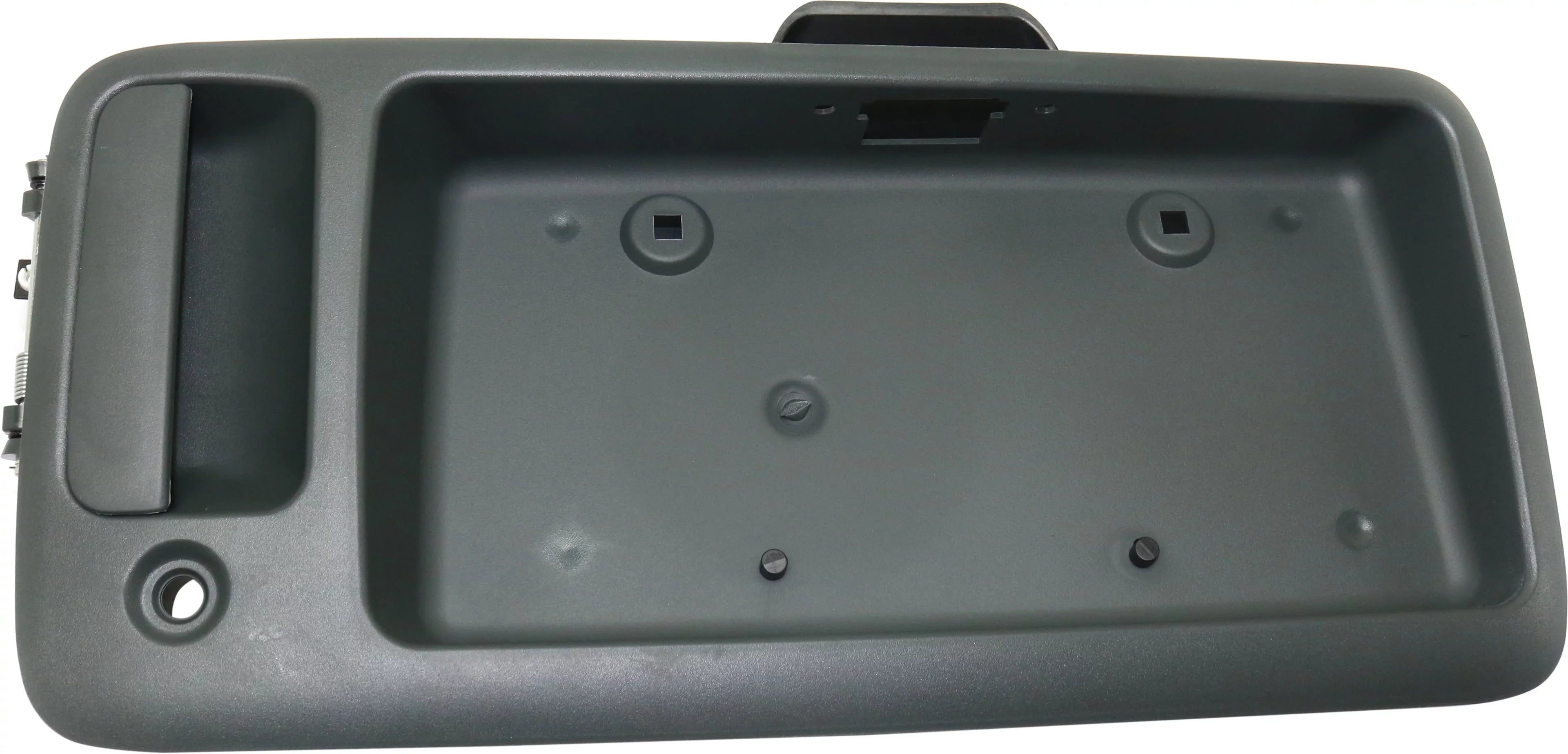 Replacement REPC491395 Exterior Door Handle Compatible with 1996-2002 GMC Savana 1500 Chevrolet Express Rear - Back Textured Gray