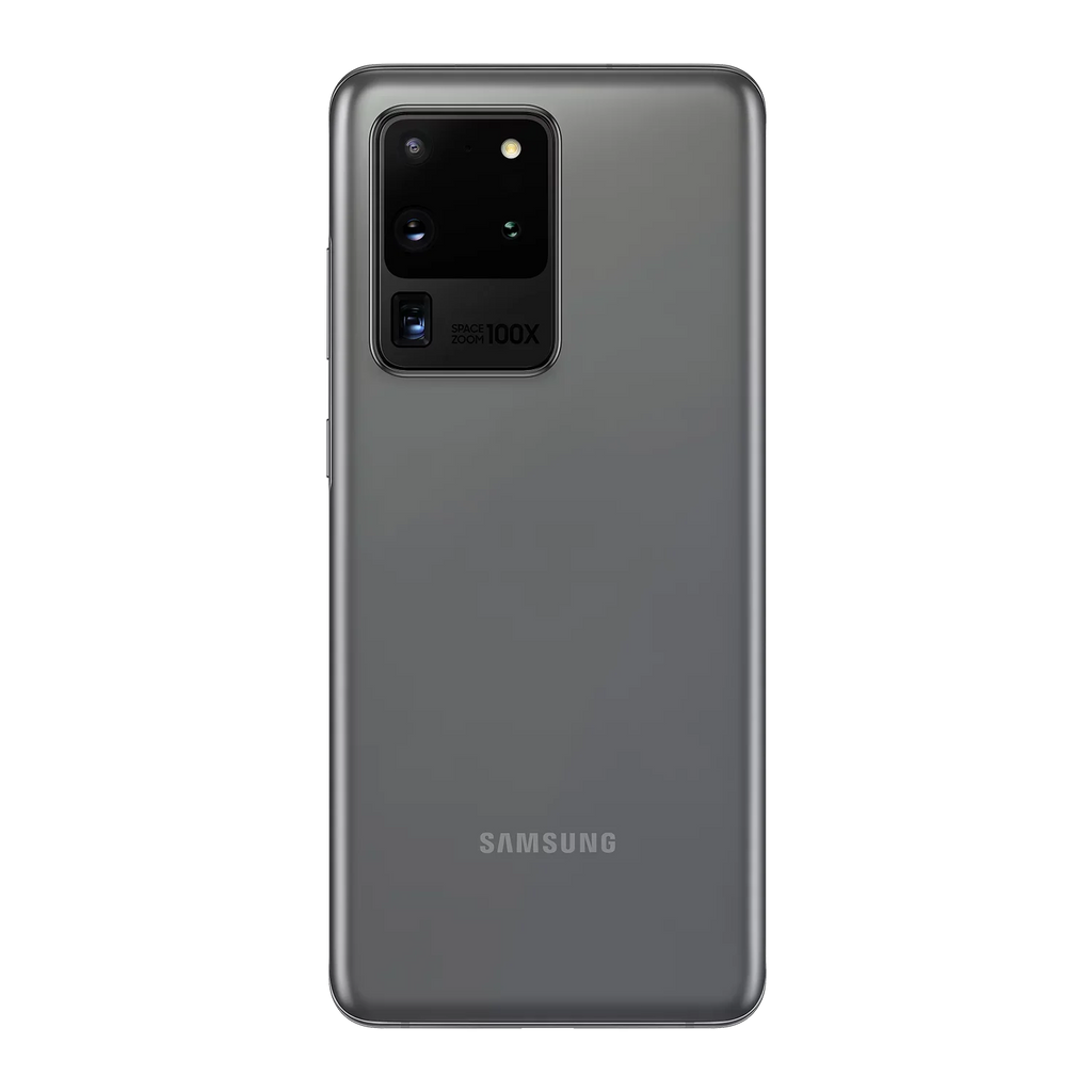 Restored Galaxy S20 Ultra, 128GB, Cosmic Gray Fully Unlocked (Refurbished)