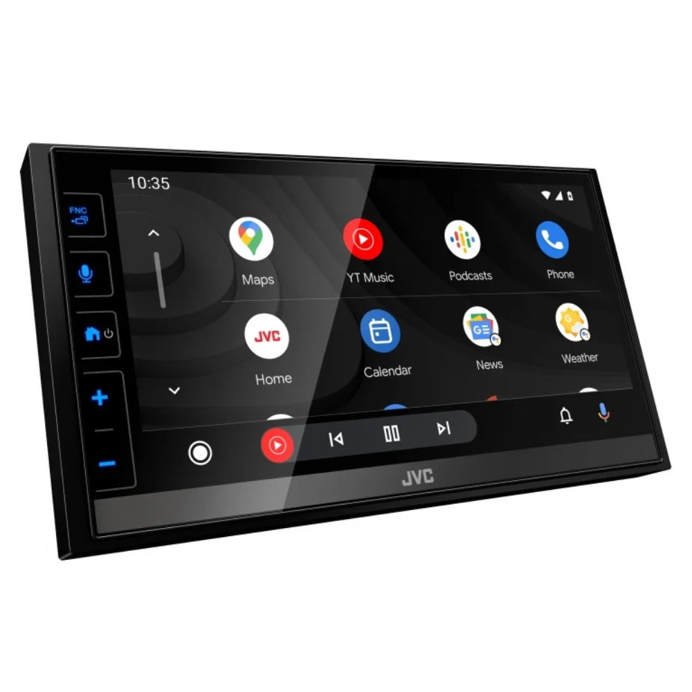 New JVC KW-M785BW 6.8" Shallow-Chassis Multimedia Receiver with Backup Camera