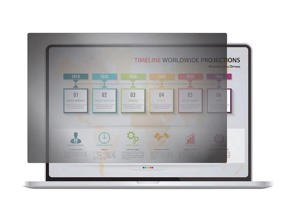 Rocstor PV0016-B1 PrivacyView Privacy Filter for 14" Display Notebook Black
