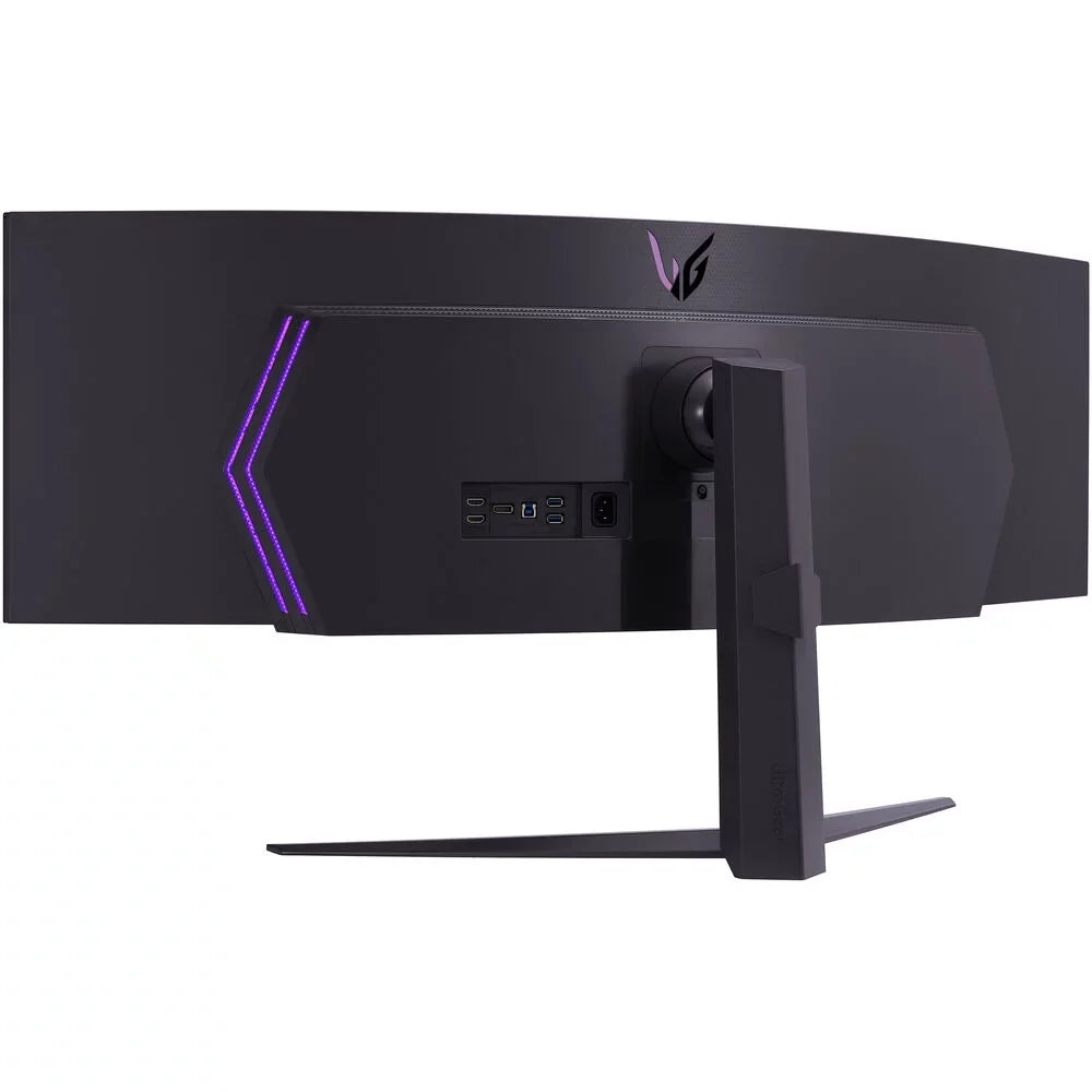Open Box 49GR85DC-B 49" Curved Ultragear DQHD 1ms 240Hz Monitor with VESA DisplayHDR 1000, Black