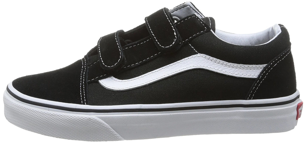 VANS Old Skool V Unisex/Child shoe size Kid 2.5 Athletics VN000VHE6BT Black/True White