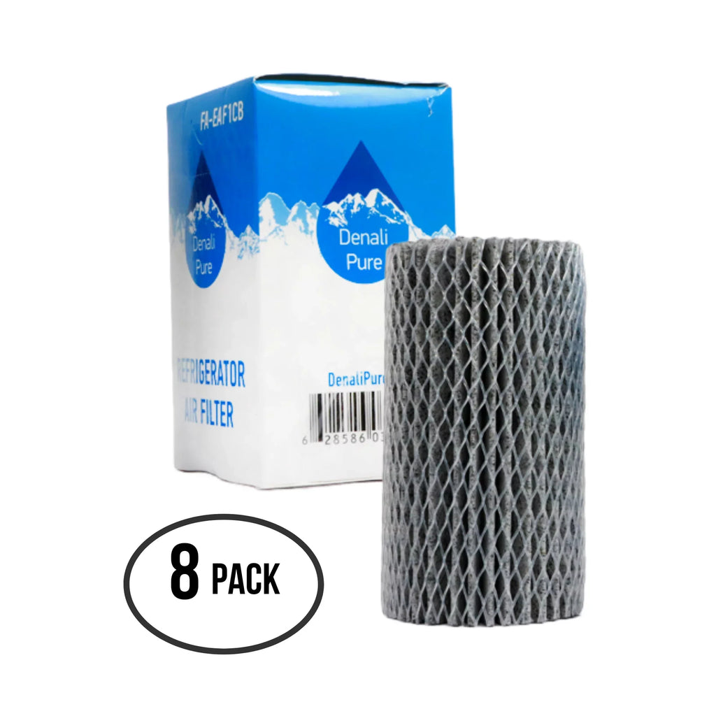 8-Pack Replacement for Electrolux EI23BC56IW6 Refrigerator Air Filter - Compatible with Electrolux EAF1CB, 46-9917 Fridge Air Filter