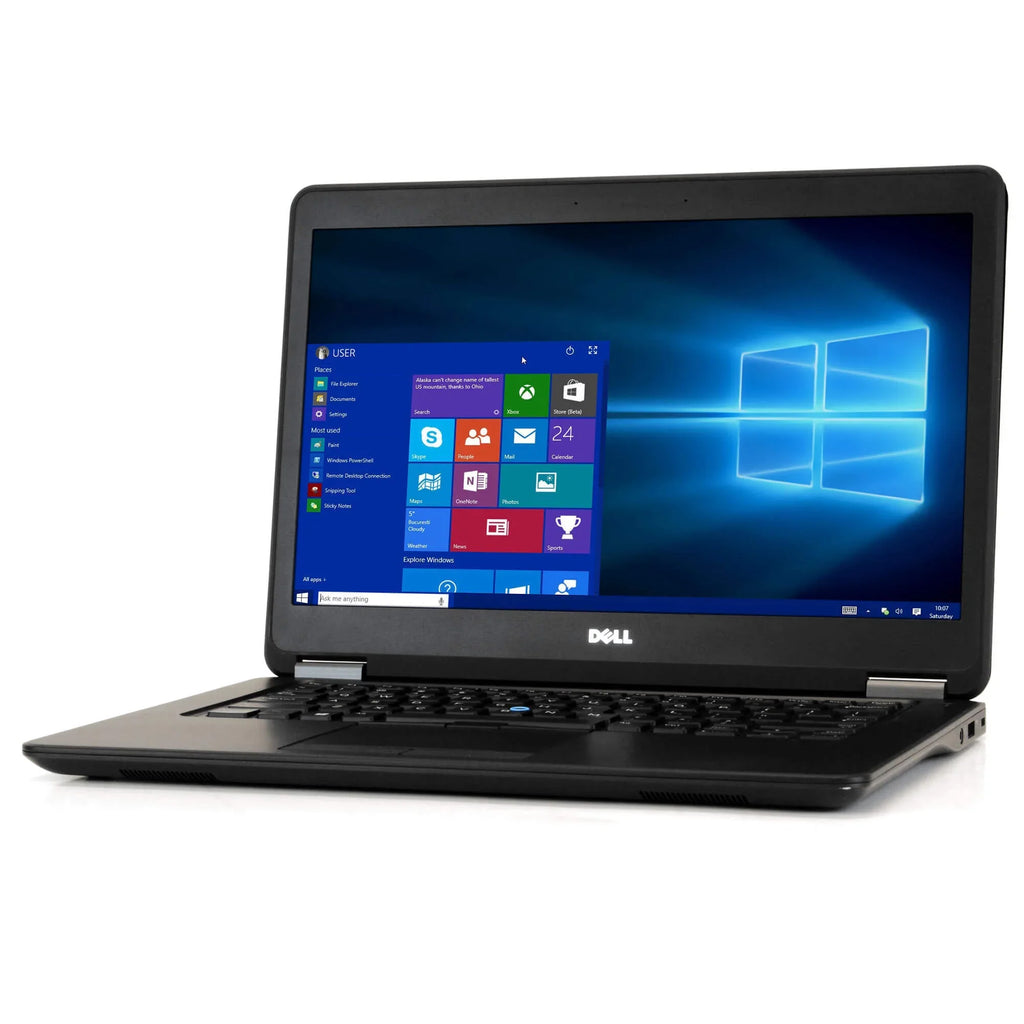 " Latitude E7450 Portable computer Computer, 2.90 GHz i5 Dual Core Gen 5, 8GB DDR3 RAM, 240GB Solid State Drive (SSD) SSD Hard Drive, Windows 10 Professional 64Bit, 14"" Display Second-hand