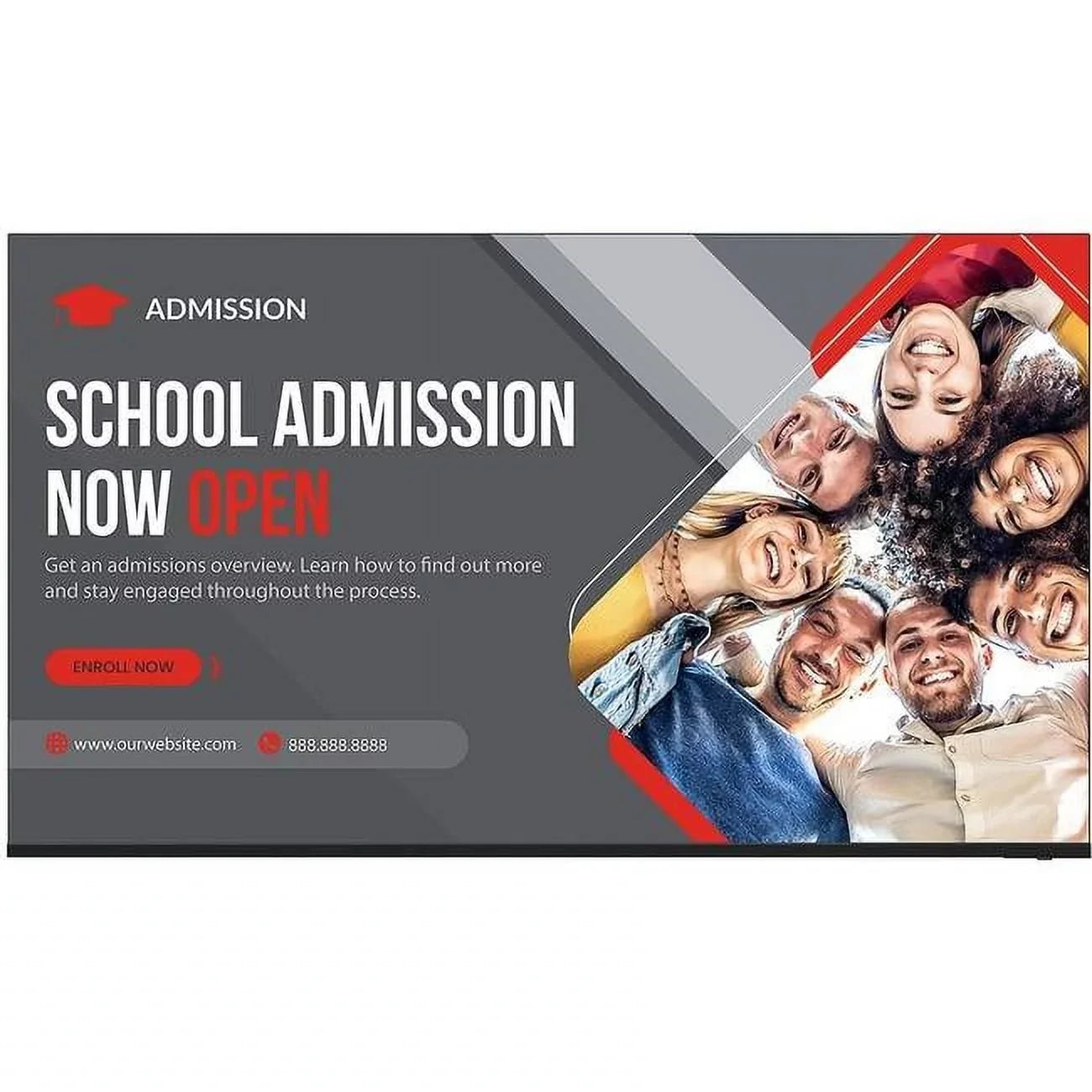 Sharp 43 AQUOS CommTV Digital Signage Display