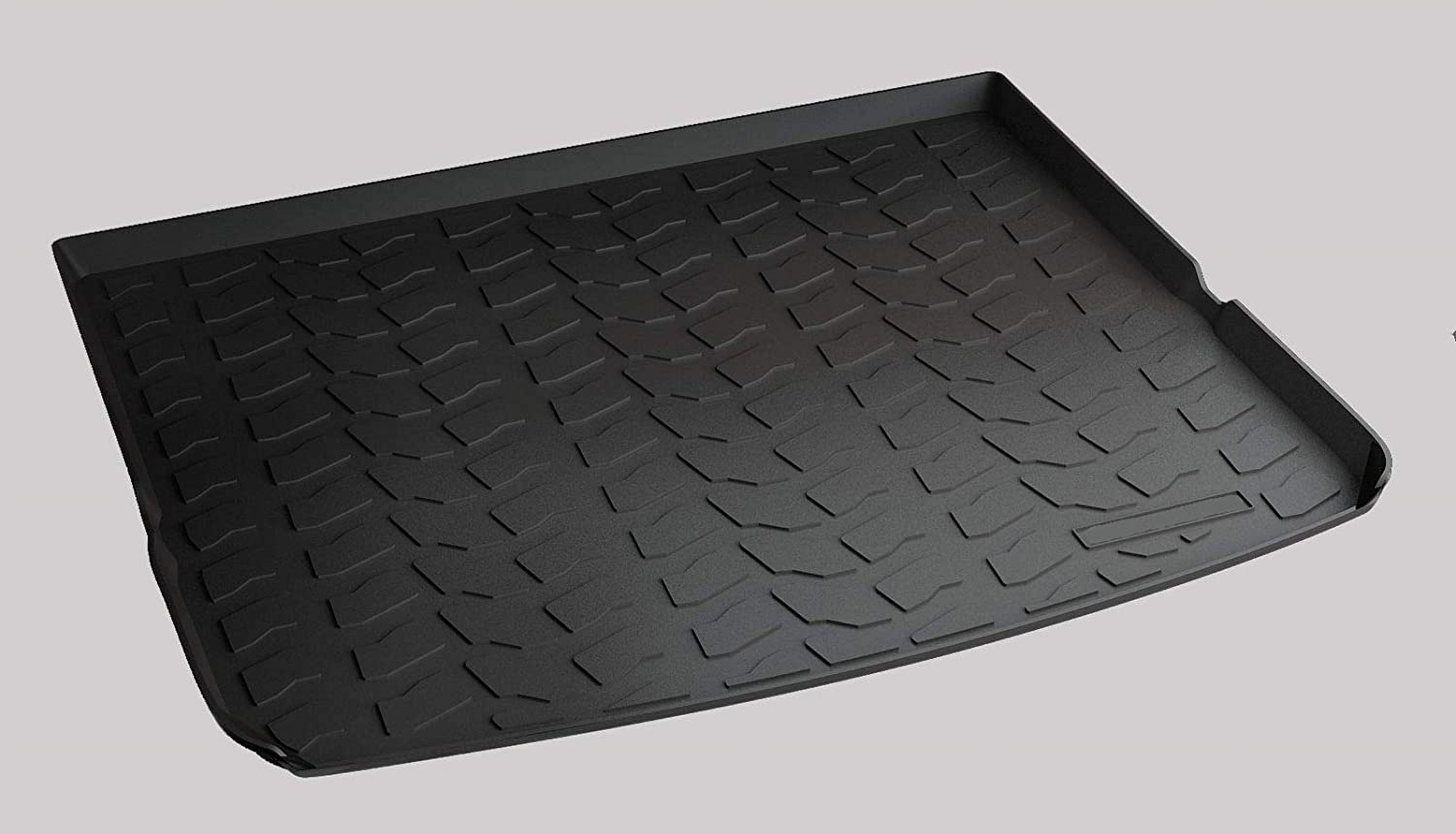 EACCESSORIES EA Cargo Liner – Trunk Mat for Toyota FJ Cruiser 2007-2014 – Weather-Resistant Trunk Mats for Cars with Raised Lip – Non-Slip Car Trunk Mat Rubber – Easy to Install – Laser Pre-Cut Design