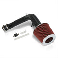 AJP Distributors Cold Air Intake CAI Induction System Kit Black Aluminum Channel Piping + Filter Compatible/Replacement For Volkswagen VW Golf GTI Jetta VR6 2.8L 12V 1998 1999 2000 2001 2002 2003 2004