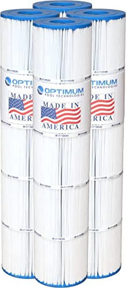 Pool Filter 4-Pack, Replaces Jandy CL580 R0357900, Unicel C-7482, Filbur FC-0820, & Pleatco PJAN145 Filter Cartridges - Made in USA