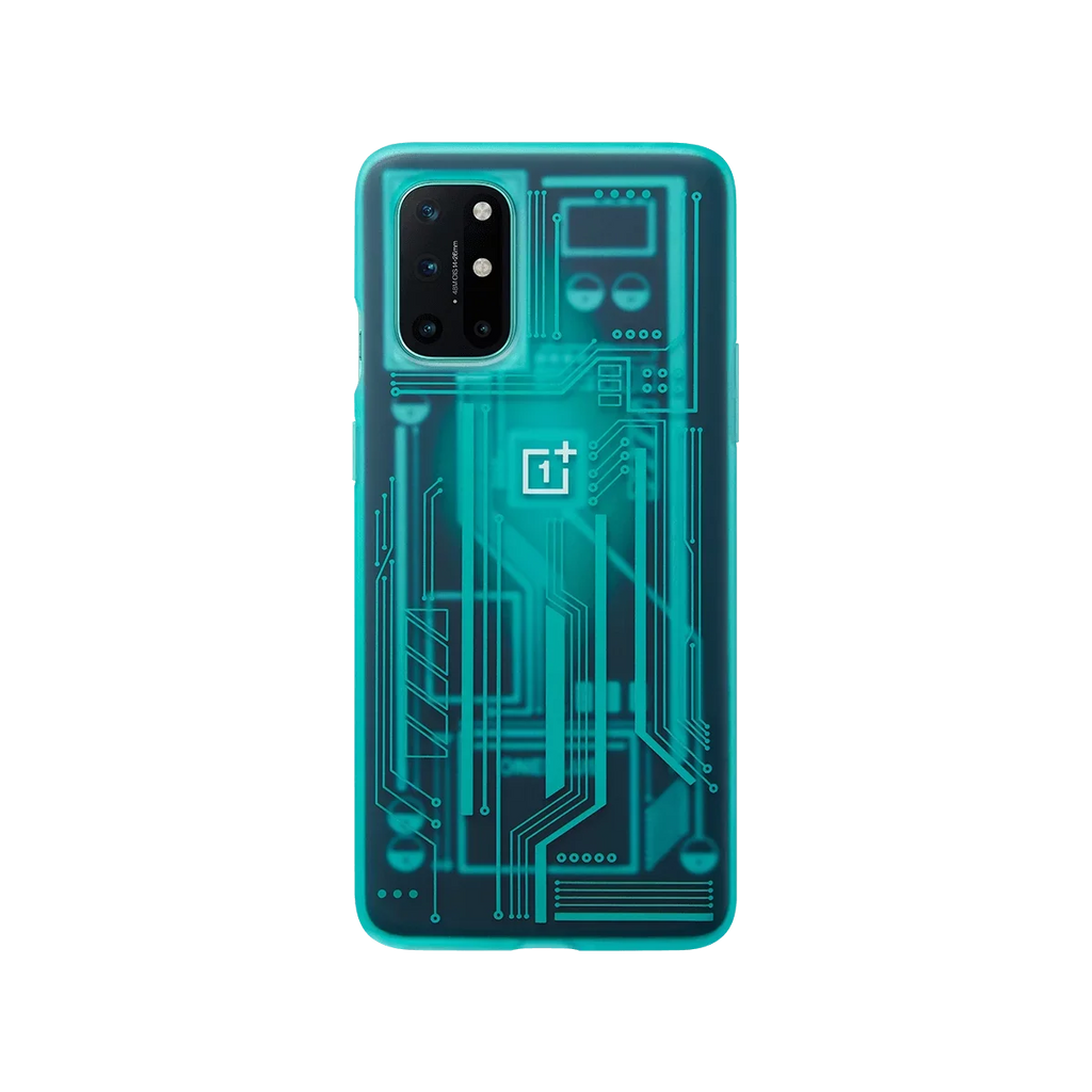 Original OnePlus 8T Quantum Bumper Case Cyborg Cyan