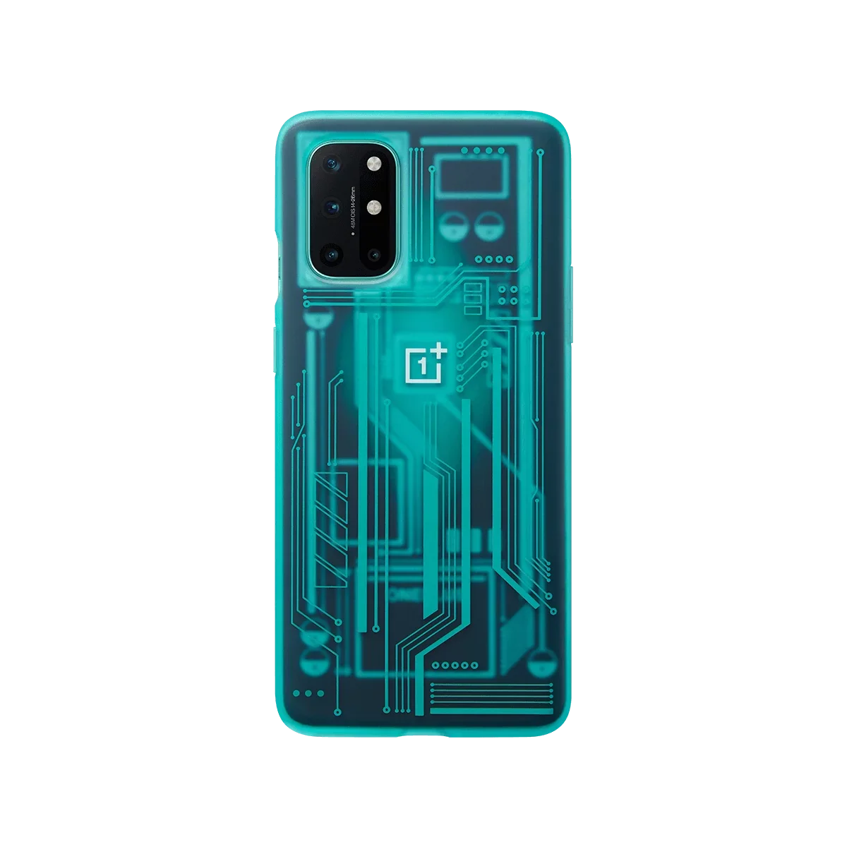 Original OnePlus 8T Quantum Bumper Case Cyborg Cyan