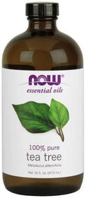Now, 100% Pure Tea Tree Oil, Aromatherapy 16oz