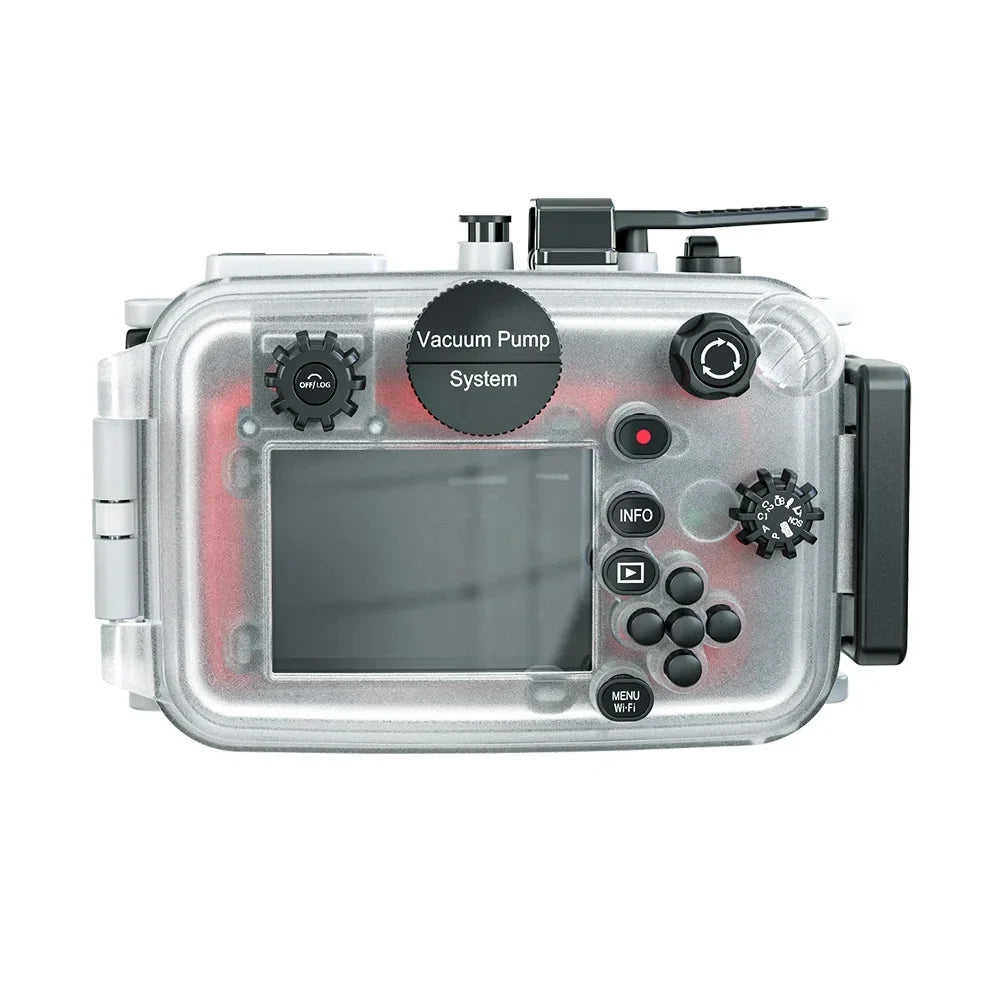 GoolRC TG 7 Camera Housing Case, Fluid 60m Diving Protective Case with Adapter