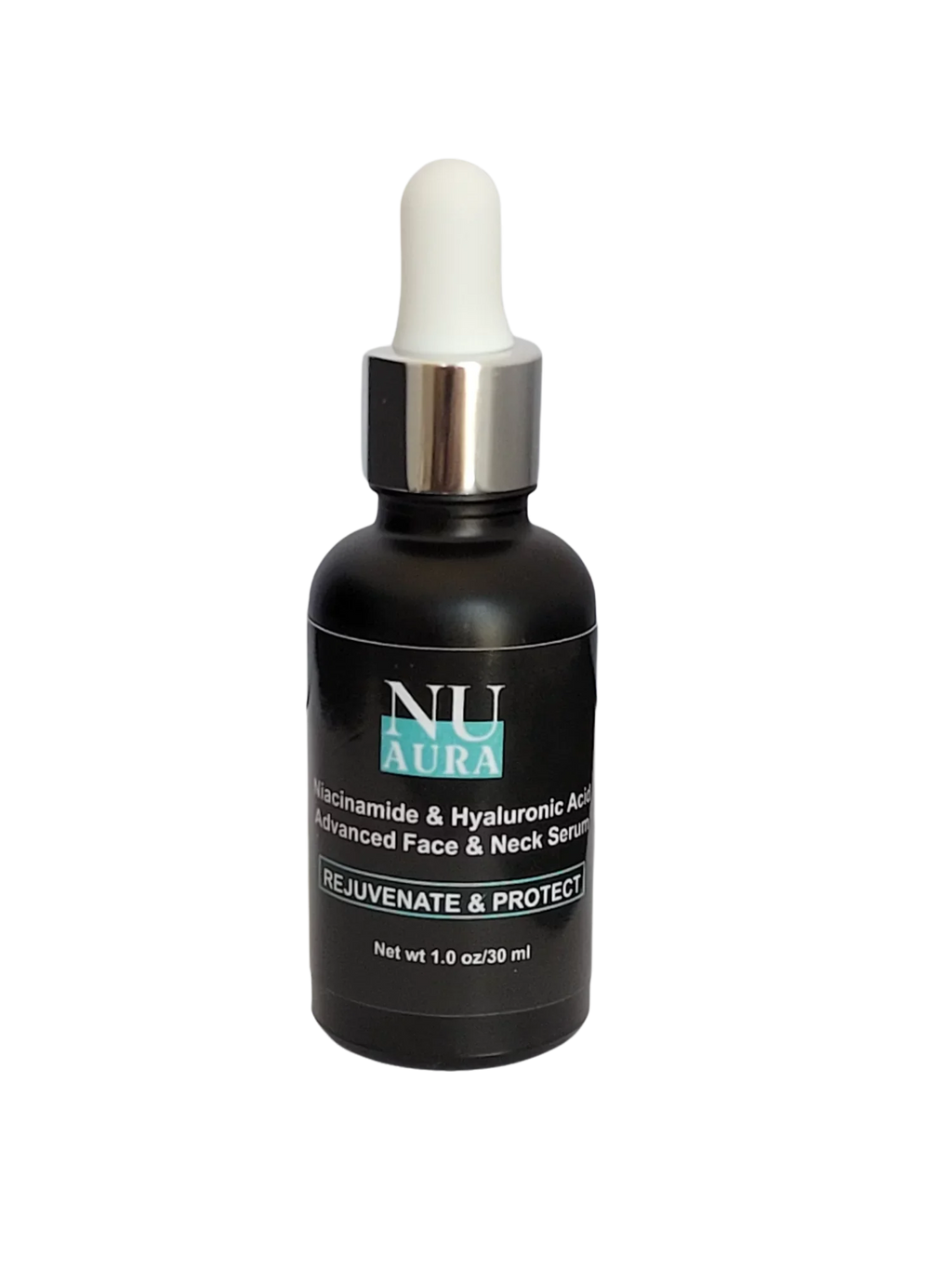 Nu Aura Skincare Niacinamide & Hyaluronic Acid Advanced Face Serum 1 oz