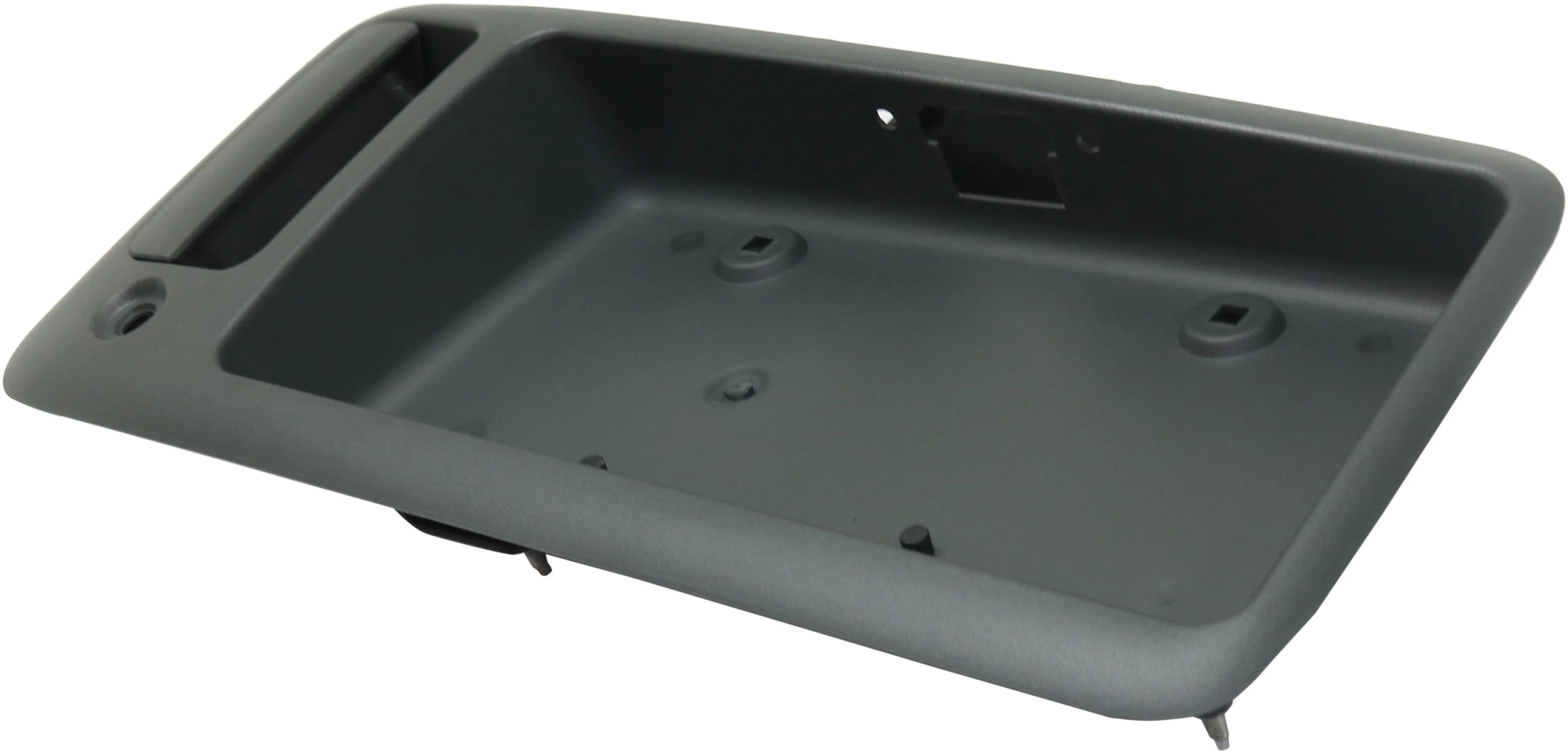 Replacement REPC491395 Exterior Door Handle Compatible with 1996-2002 GMC Savana 1500 Chevrolet Express Rear - Back Textured Gray