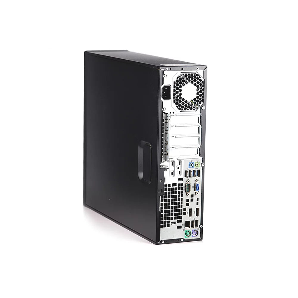 Restored Elite Desk G2 Desktop Computer Core i5 Processor 8GB 250GB Windows 10 Pro 22" LED Monitor Keyboard and Mouse (Refurbished)
