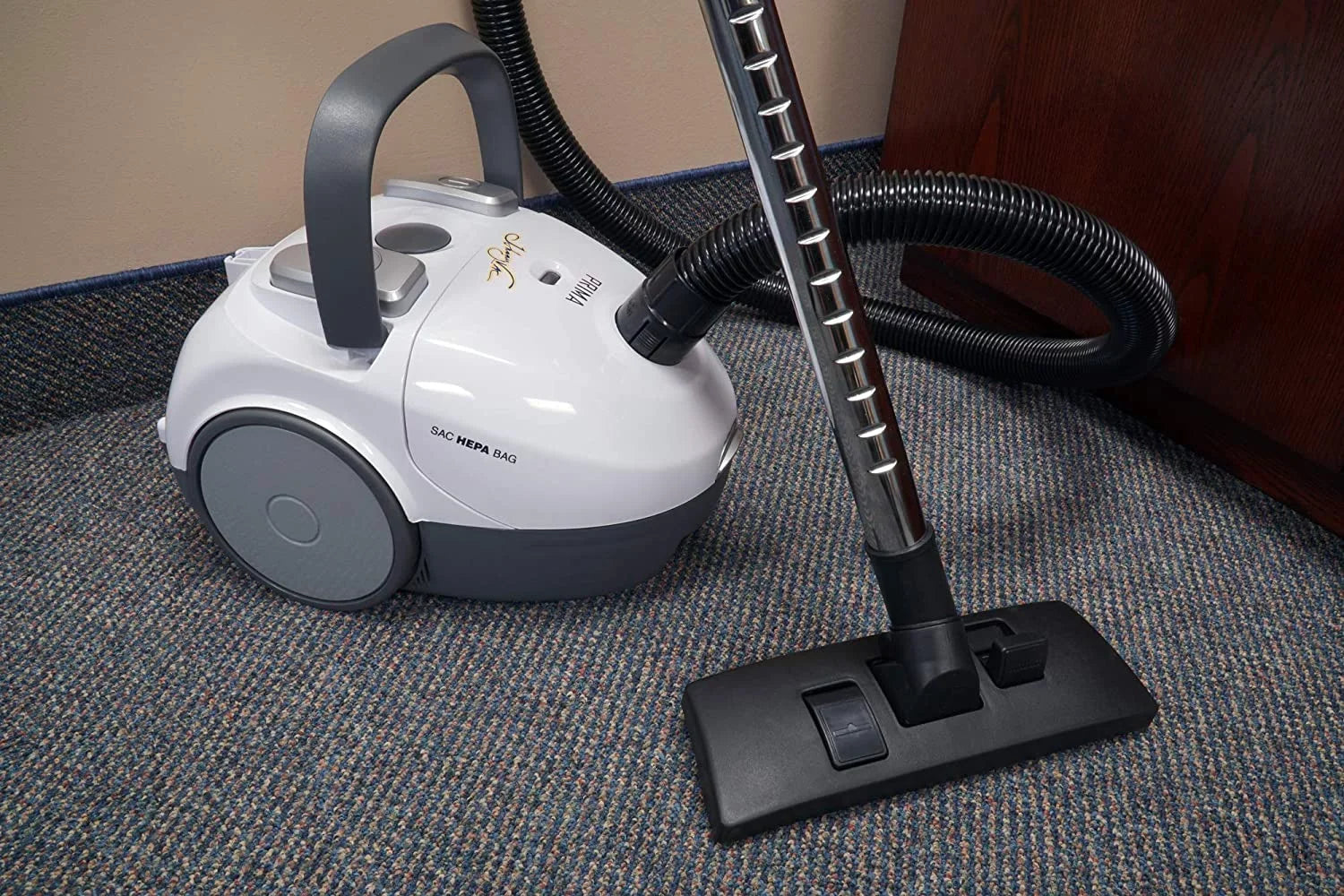 Johnny Vac Prima Straight Suction Canister Vacuum