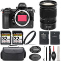 Z6 II Mirrorless with 24-70mm f/4 S Lens + 64GB Storage + UV Filter + Extra Backup Battery + Case + Cleaning Kit - International Version