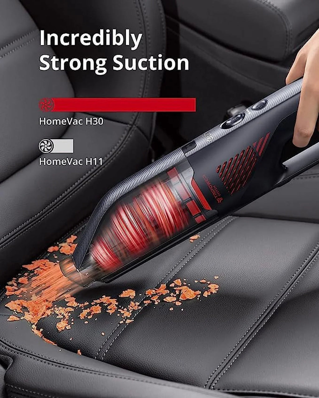 Eufy by Anker HomeVac H30 Venture Cordless Vacuum T2522111 - BLACK