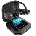 Wireless Earbuds 5.0 True Wireless Sport Earphones Built-in Mic in Ear Running Headset with Earhooks Charging Case Compatible with iPhone 13 Pro Max XS XR Android