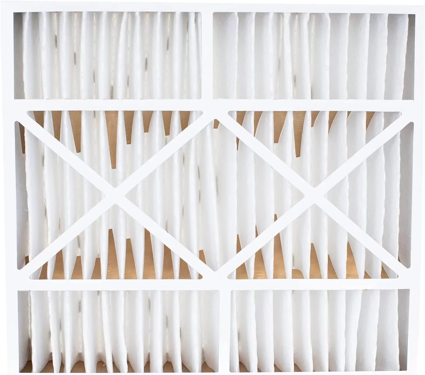 Filterbuy 16x20x5 MERV 13 Pleated HVAC AC Furnace Air Filters for Honeywell FC100A1003 (1-Pack)