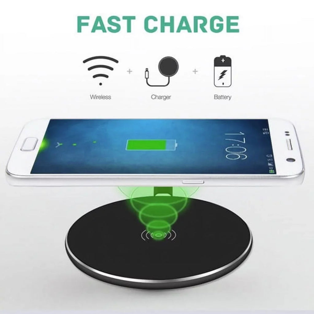 10W Wireless Charger Ultra Slim Fast Charging Pad Compatible With V40 ThinQ, Google Nexus 5 4, G4 G3 G2 - Motorola Google Nexus 6, Droid Turbo Mini MAXX - Nokia Lumia 930 920 1520 1020, 8