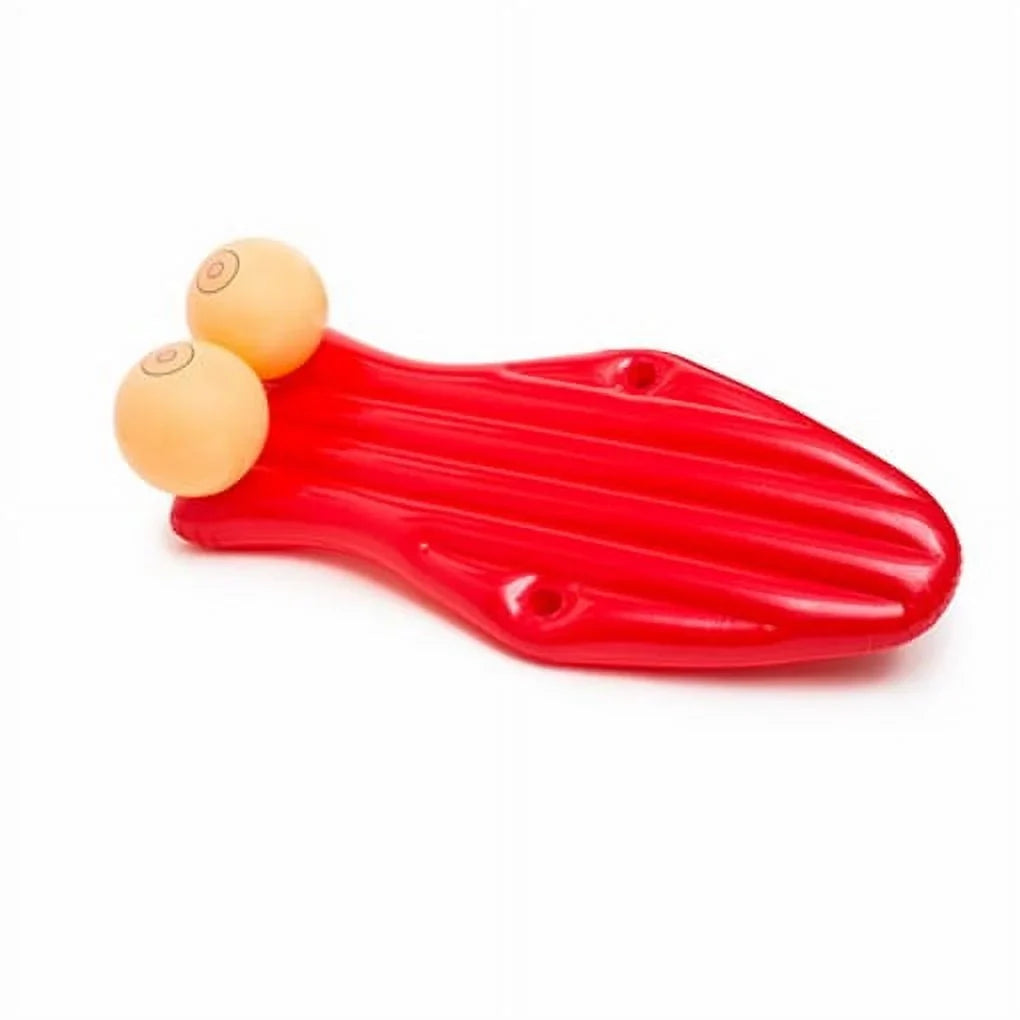 GIANT 4.5FT POOL FLOAT BOOBIES CUP HOLDERS BACHELOR BACHELORETTE PARTY BIG MOUTH