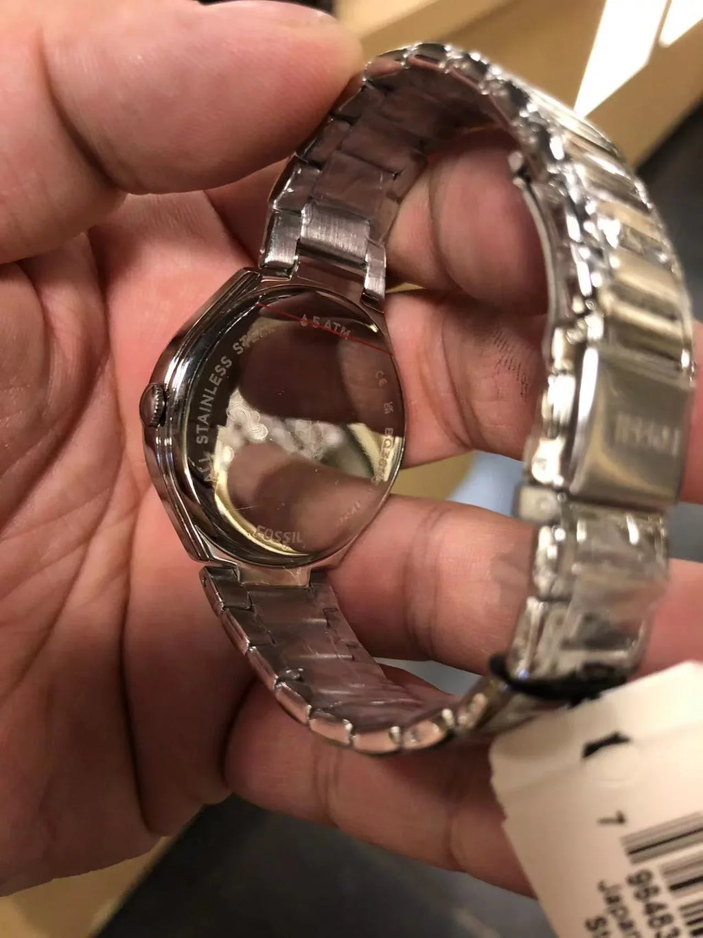 Fossil BQ3843 Ashtyn Three-Hand Date Stainless Steel Watch