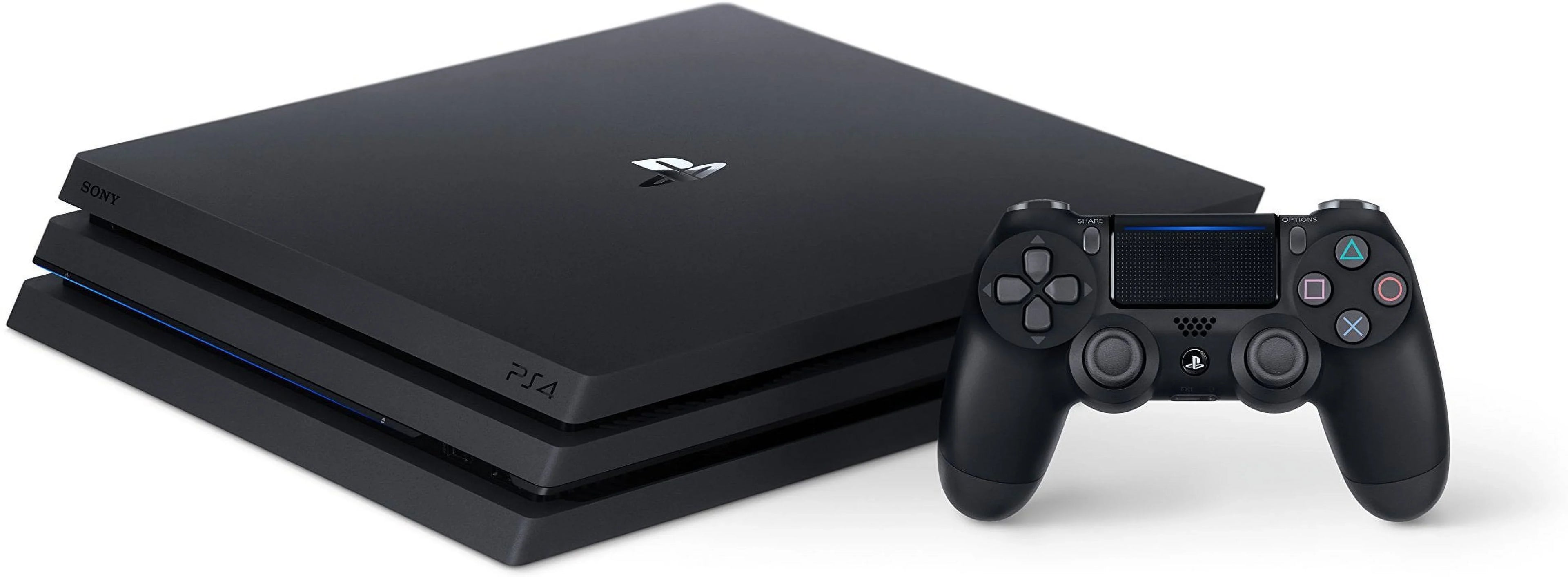 PlayStation 4 Pro 1TB Gaming Console Black Included BOLT AXTION Bundle Like New