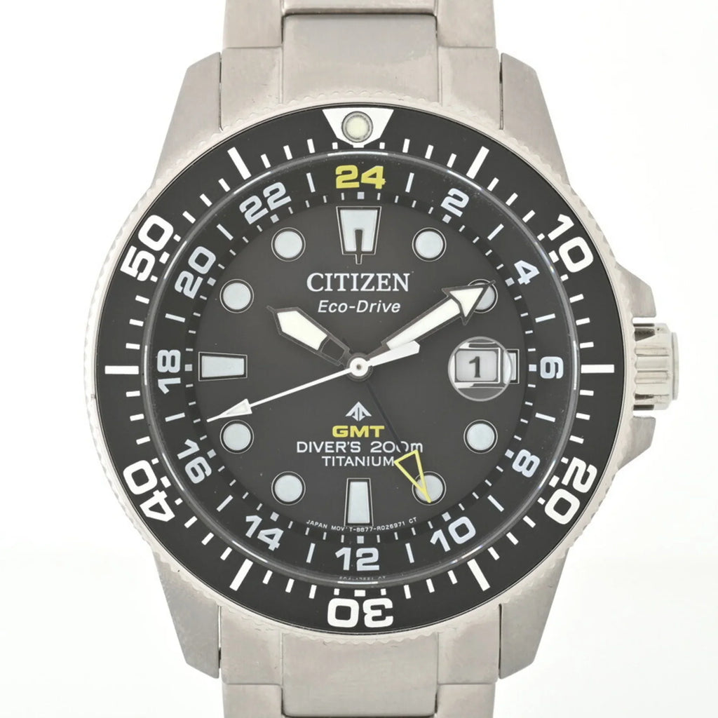 Pre-Owned Citizen Promaster Marine Watch BJ7110-89E Quartz Eco Drive (Like New)