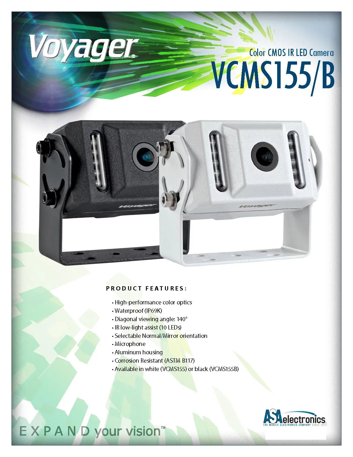 ASA Electronics VCMS155 Camera