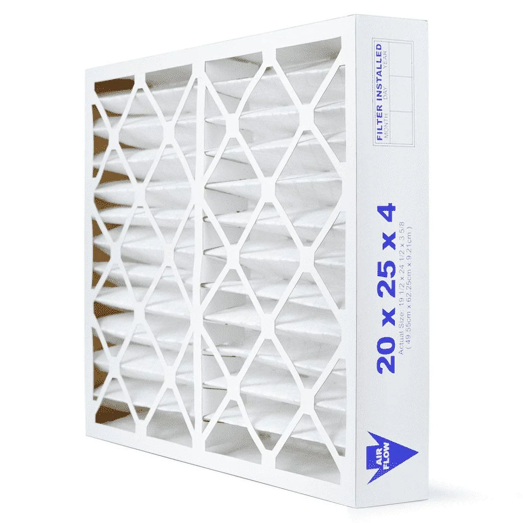 AIRx Filters 20x25x4 Air Filter MERV 13 Pleated HVAC AC Furnace Air Filter, Health 6-Pack, Made in the USA