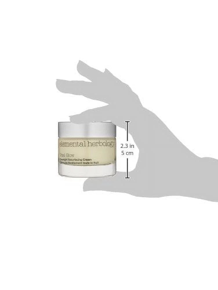 Elemental Herbology Vital Glow Overnight Resurfacing Cream for Face, 1.7 fl oz