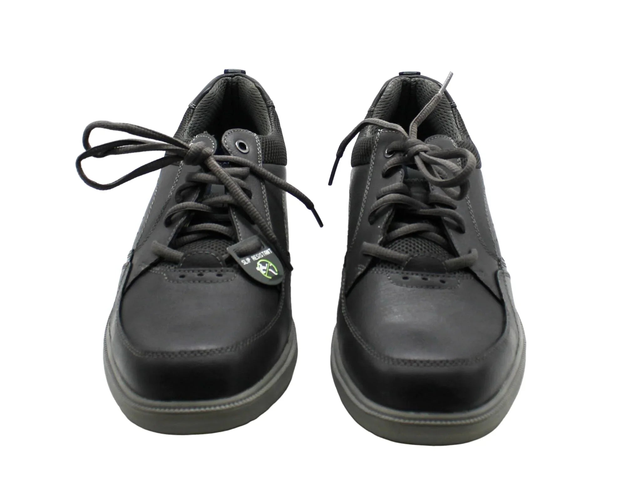 Nunn Bush Men's Kore Walk Medium/Wide/X-Wide Moc Toe Oxford Shoes (Charcoal)