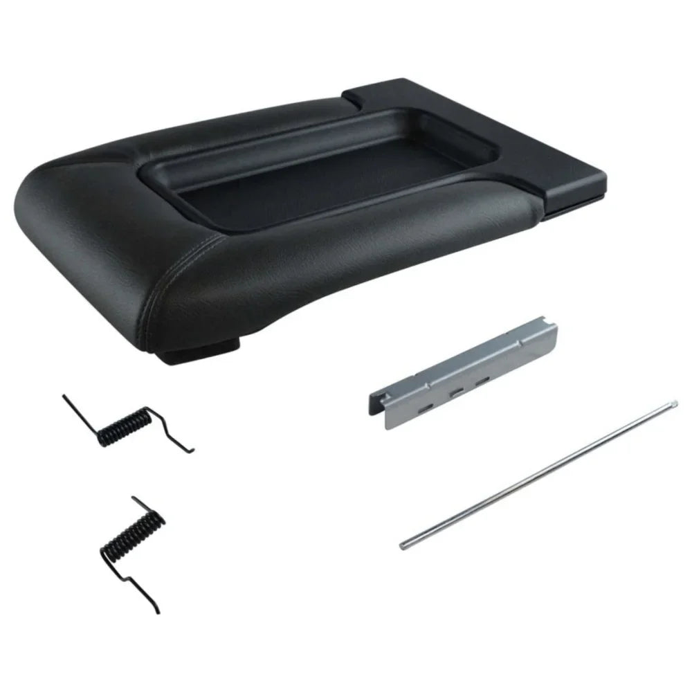 Teledu Center Console Lid Repair Kit Black For Cadillac Chevrolet GMC Truck SUV