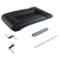 Teledu Center Console Lid Repair Kit Black For Cadillac Chevrolet GMC Truck SUV