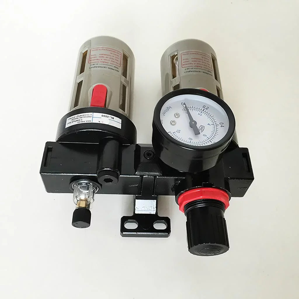 Pneumatic Air Pressure Meter Controller Filter Airbrush Compressor BFC4000