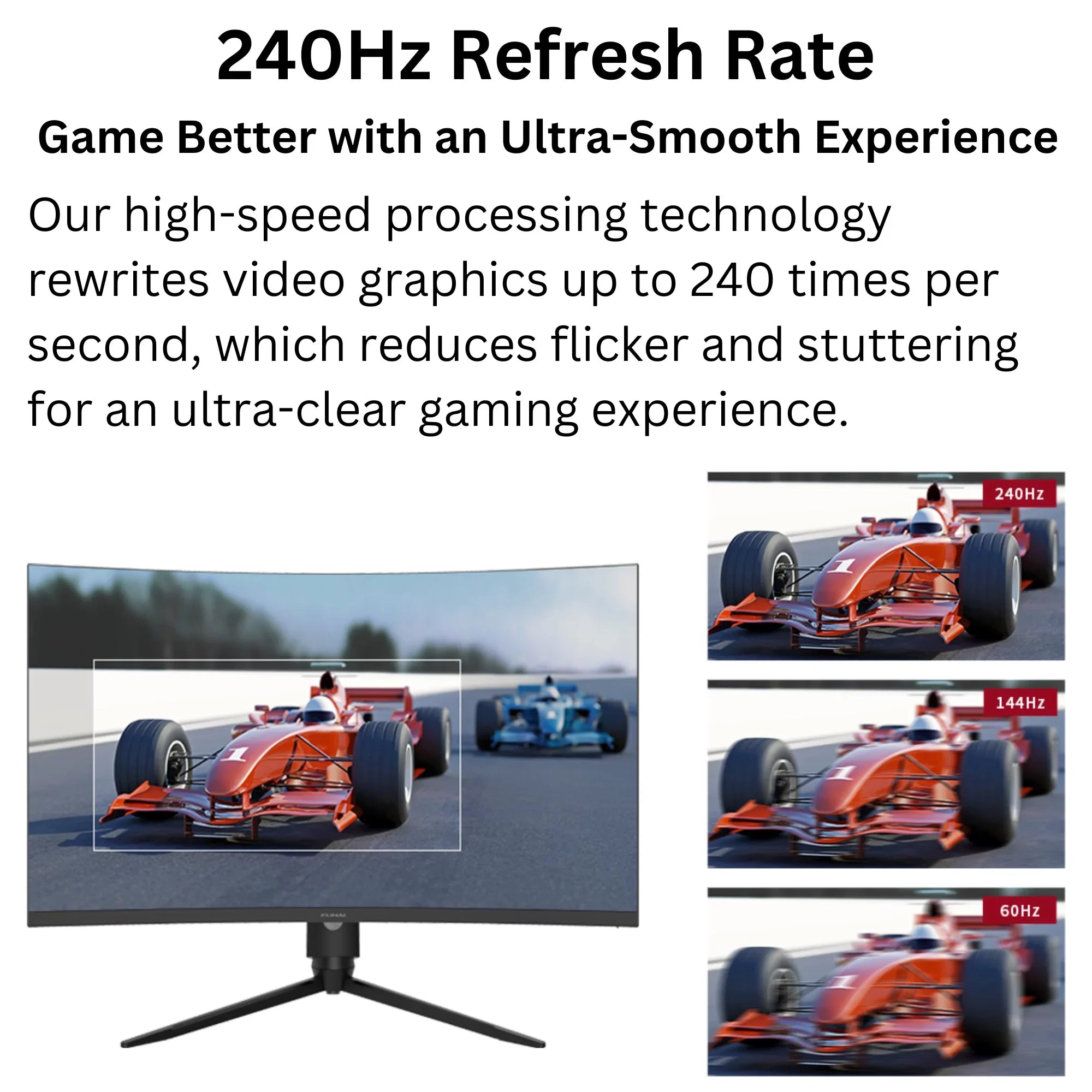 Funai 27" FHD 240Hz, 1ms, HDR, VA, FreeSync™ Premium Enabled Gaming Monitor (FGM-27F445)