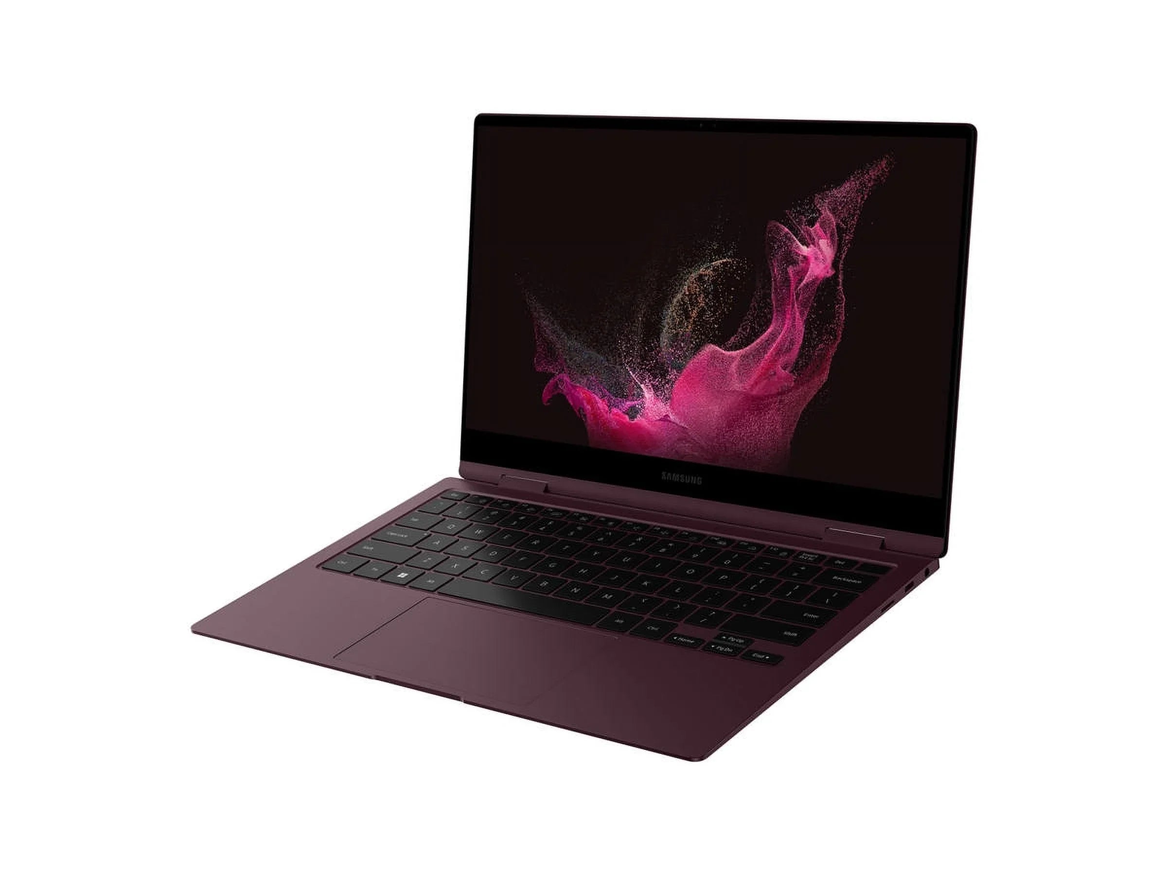Restored Galaxy Book 2 Pro 360 15.6" 1TB (Burgundy) 2-in-1 AMOLED Touch Monitor Notebook - Core i7 (Refurbished)