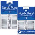 16x25x5 1/4 (5.25) Goodman/Carrier/Amana Replacement MERV 12 Air Filters 2 Pack