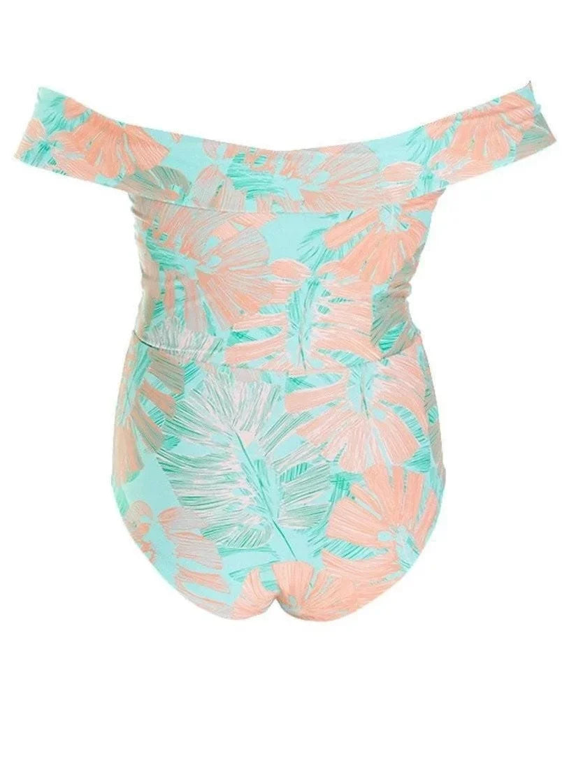 L*Space BUNGALOW PALM Anja One Piece Swimsuit, US 4